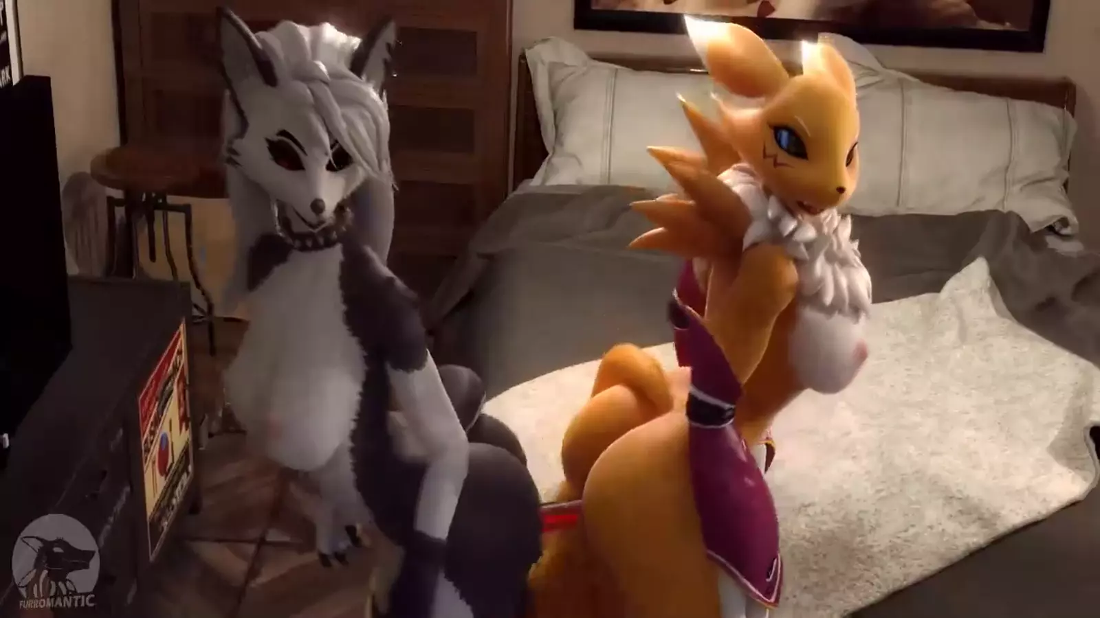 A gathering of cum furries demonstrating their dominance tomcat